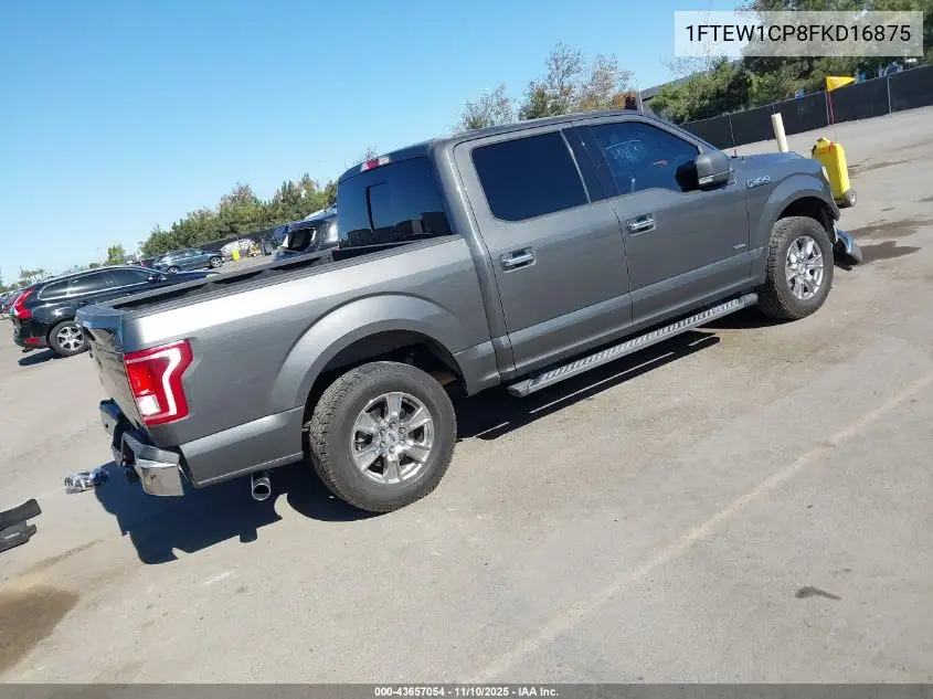 1FTEW1CP8FKD16875 2015 Ford F-150 Xlt