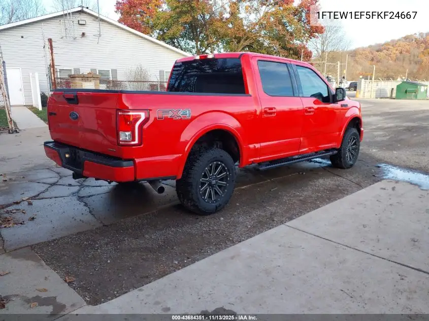 1FTEW1EF5FKF24667 2015 Ford F-150 Xlt