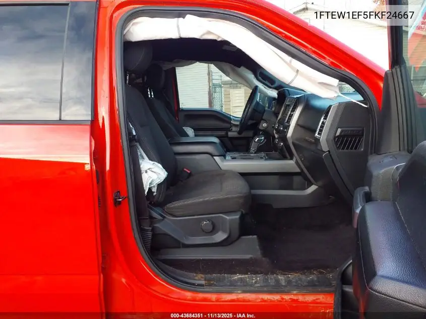 1FTEW1EF5FKF24667 2015 Ford F-150 Xlt