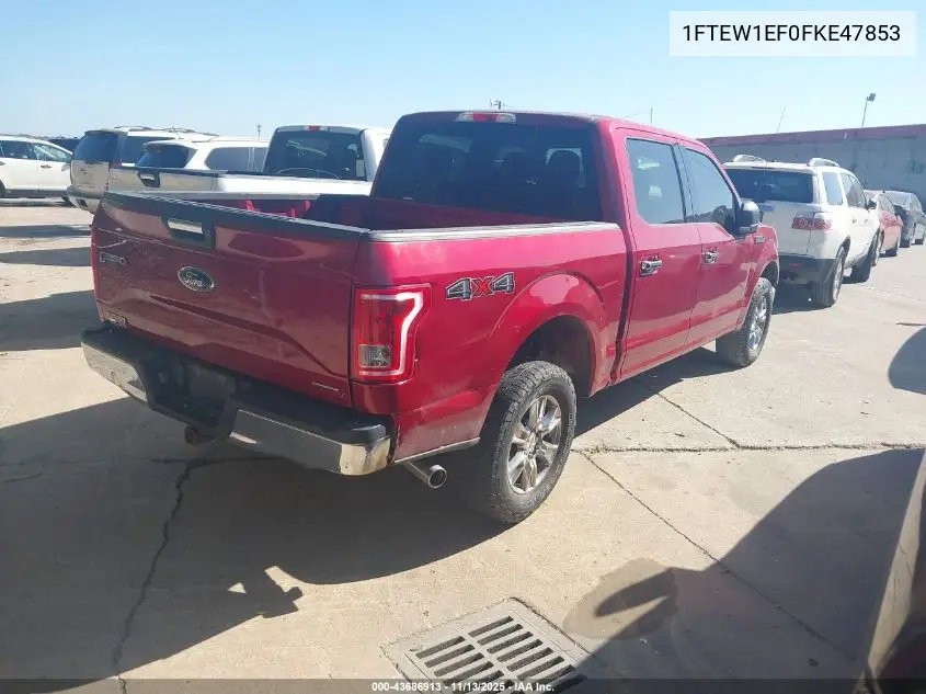 1FTEW1EF0FKE47853 2015 Ford F-150 Xlt