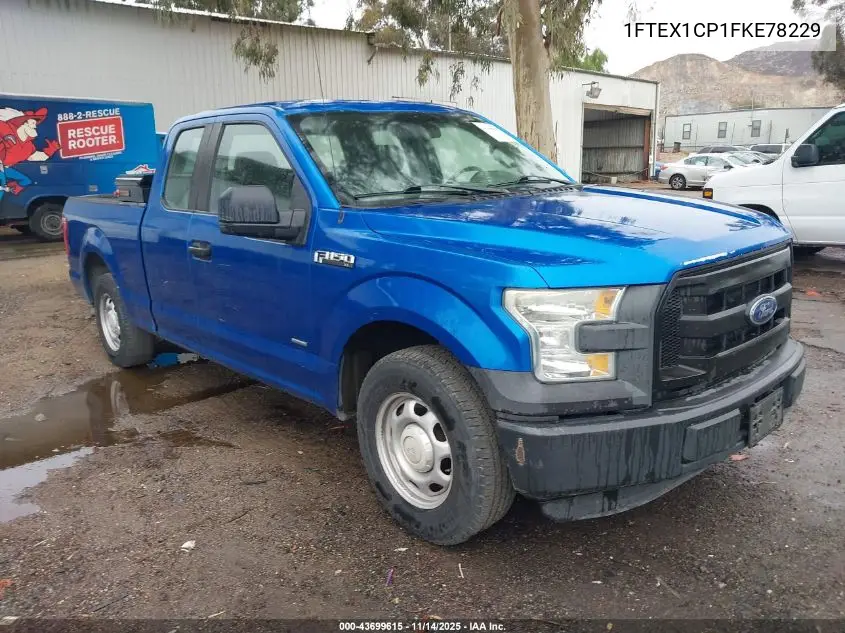 1FTEX1CP1FKE78229 2015 Ford F-150 Xl