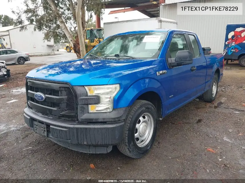 1FTEX1CP1FKE78229 2015 Ford F-150 Xl