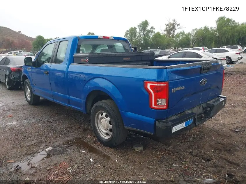 1FTEX1CP1FKE78229 2015 Ford F-150 Xl