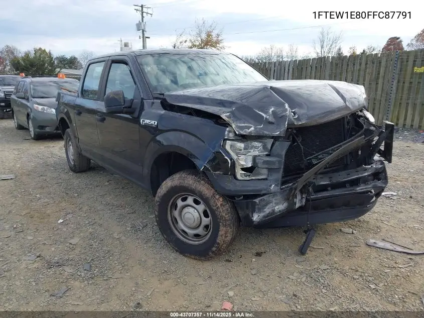 1FTEW1E80FFC87791 2015 Ford F-150 Xl