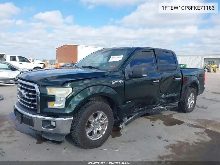 1FTEW1CP8FKE71183 2015 Ford F-150 Xlt
