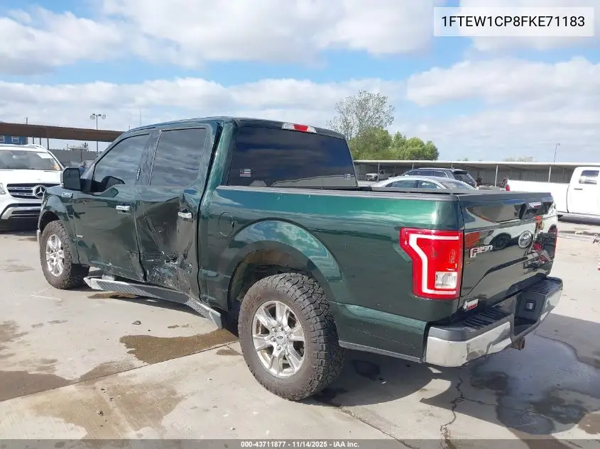 1FTEW1CP8FKE71183 2015 Ford F-150 Xlt