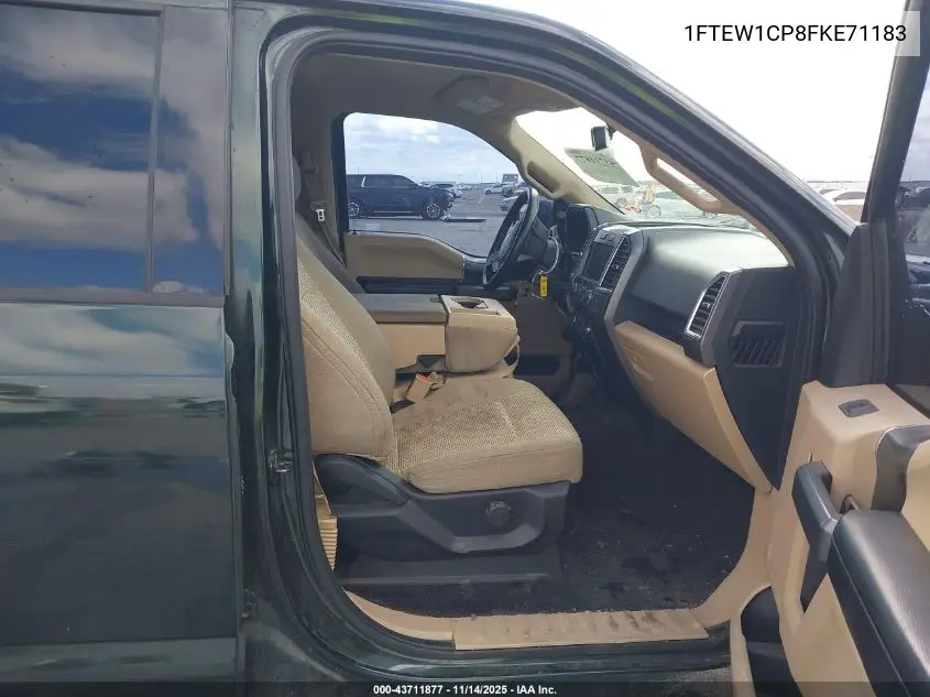 1FTEW1CP8FKE71183 2015 Ford F-150 Xlt