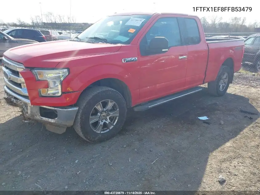 1FTFX1EF8FFB53479 2015 Ford F-150 Xlt