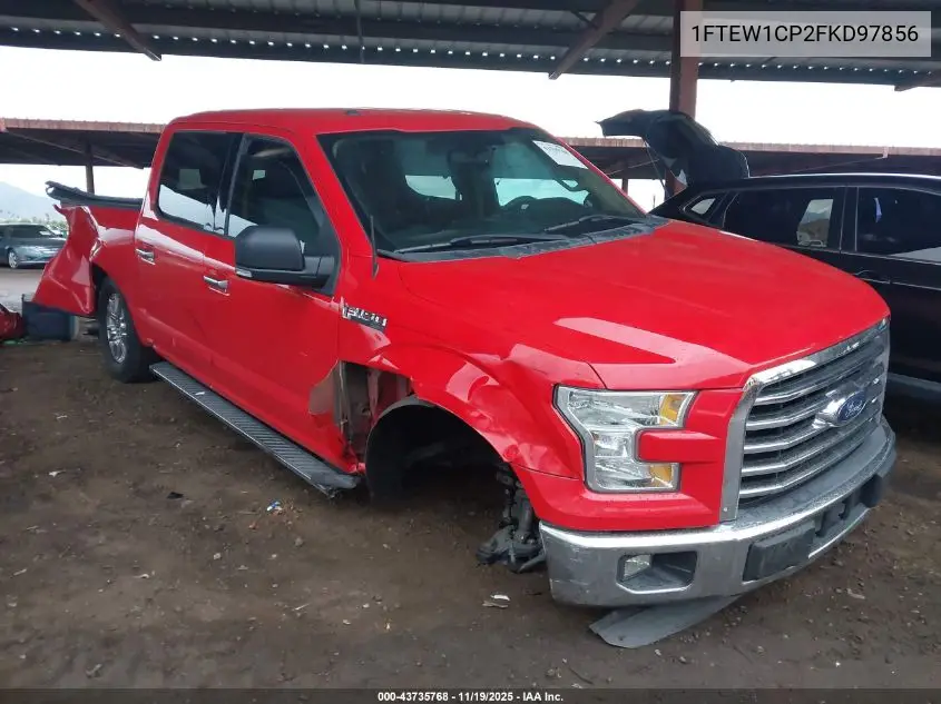 1FTEW1CP2FKD97856 2015 Ford F-150 Xlt