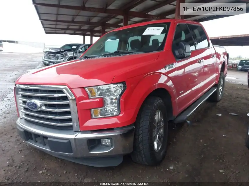1FTEW1CP2FKD97856 2015 Ford F-150 Xlt