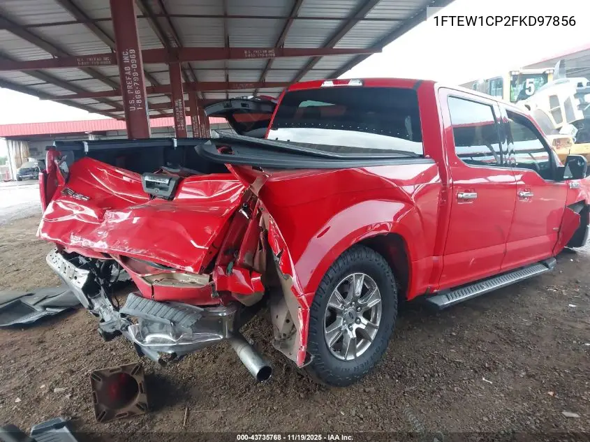 1FTEW1CP2FKD97856 2015 Ford F-150 Xlt