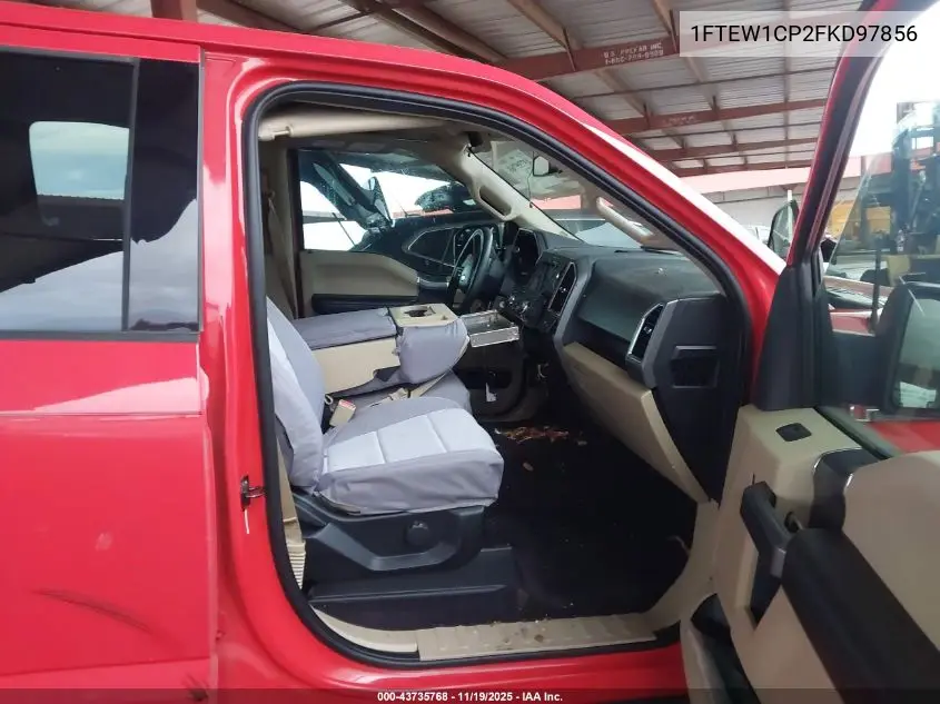 1FTEW1CP2FKD97856 2015 Ford F-150 Xlt