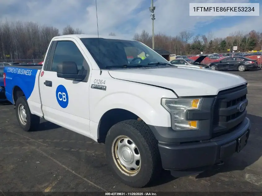 1FTMF1E86FKE53234 2015 Ford F-150 Xl