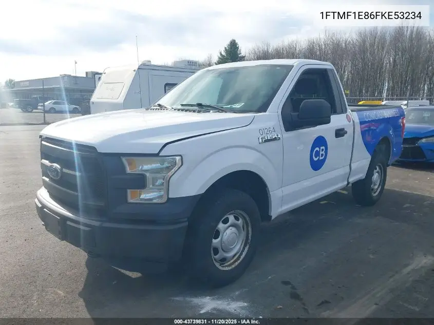 1FTMF1E86FKE53234 2015 Ford F-150 Xl