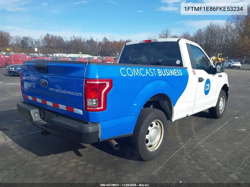 1FTMF1E86FKE53234 2015 Ford F-150 Xl