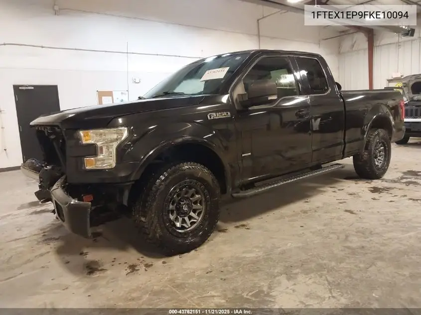 1FTEX1EP9FKE10094 2015 Ford F-150 Xlt