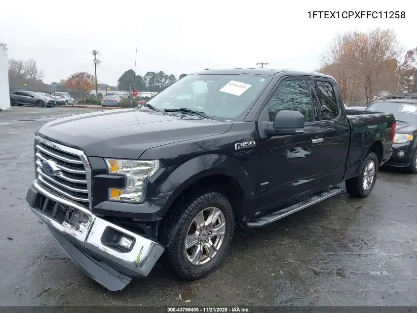 1FTEX1CPXFFC11258 2015 Ford F-150 Xlt