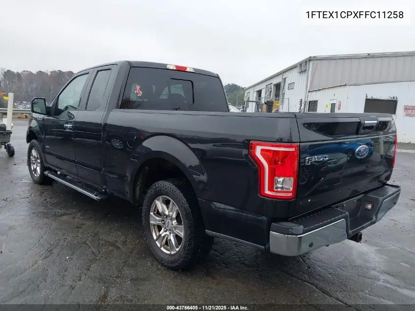 1FTEX1CPXFFC11258 2015 Ford F-150 Xlt