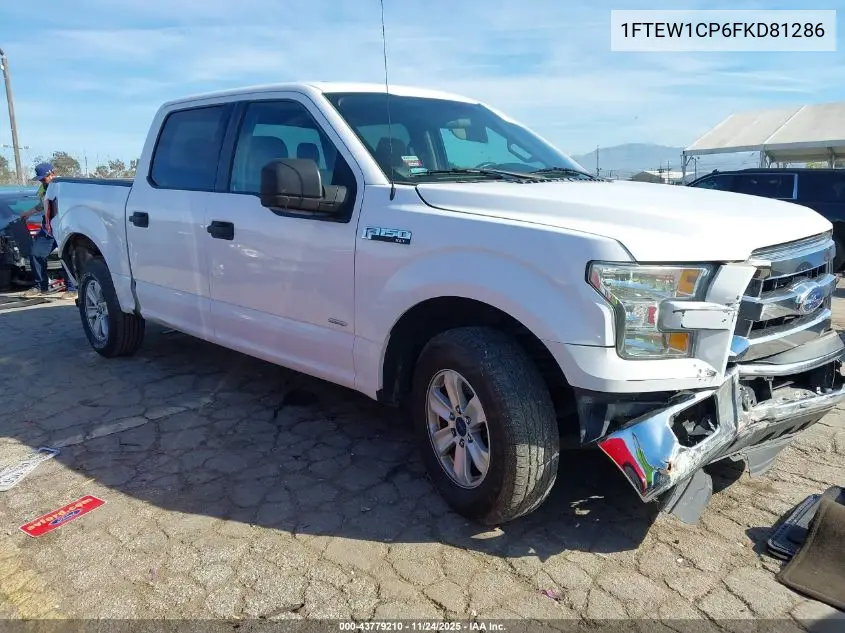 1FTEW1CP6FKD81286 2015 Ford F-150 Xlt