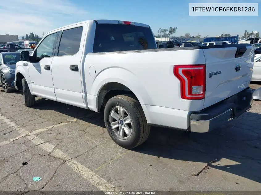 1FTEW1CP6FKD81286 2015 Ford F-150 Xlt