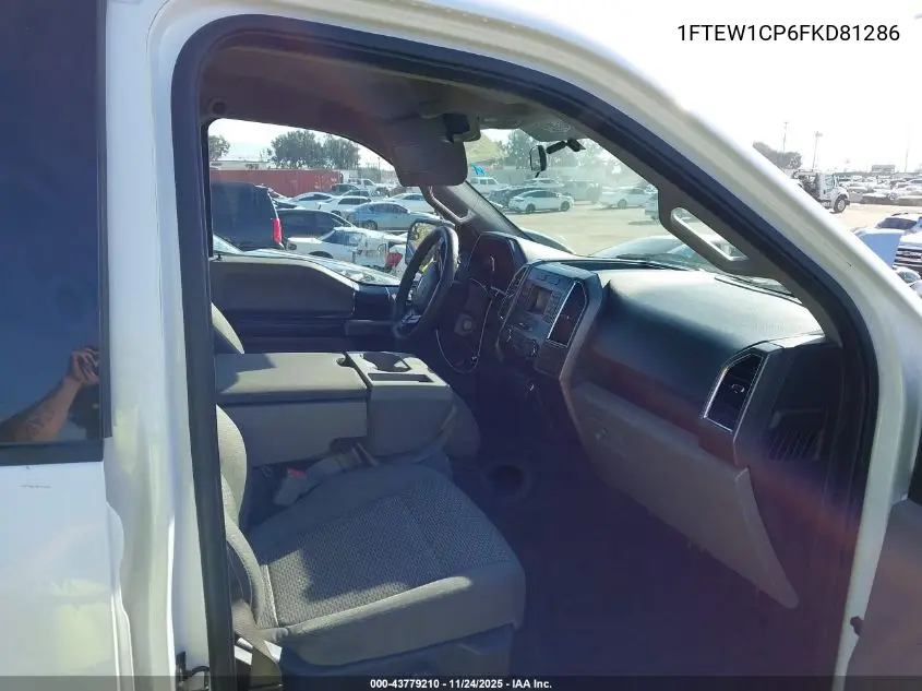 1FTEW1CP6FKD81286 2015 Ford F-150 Xlt