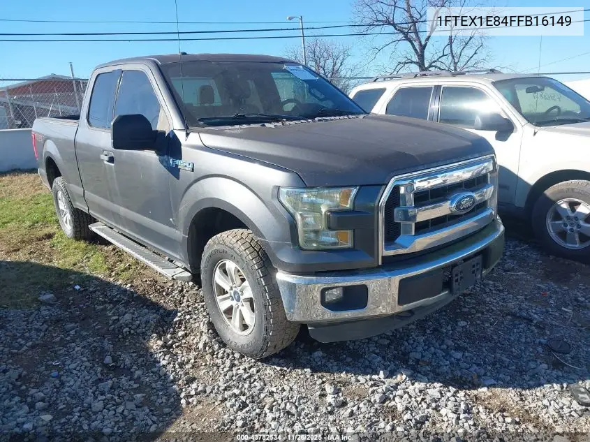1FTEX1E84FFB16149 2015 Ford F-150 Xlt