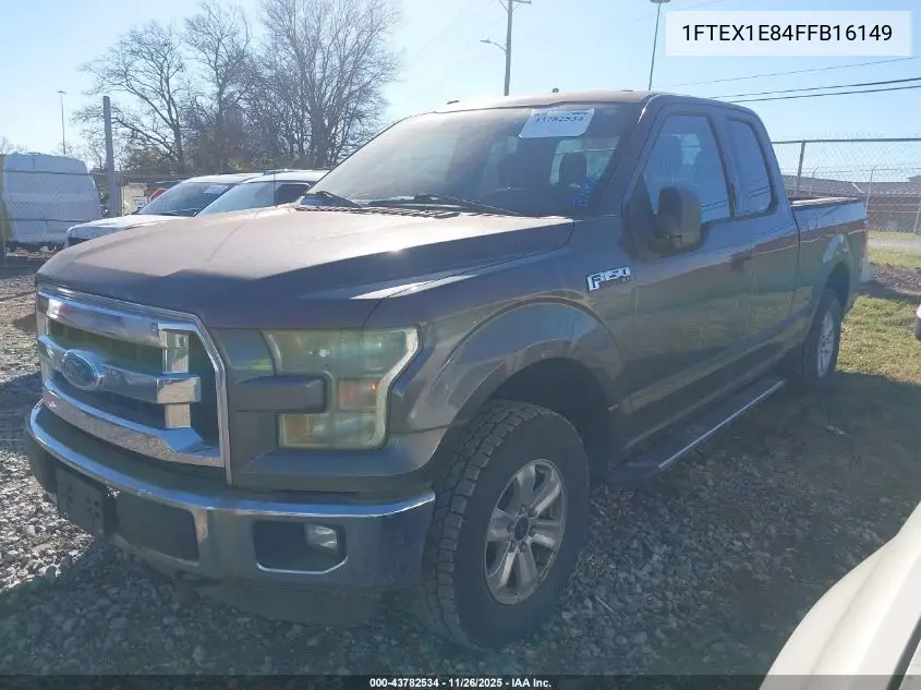 1FTEX1E84FFB16149 2015 Ford F-150 Xlt