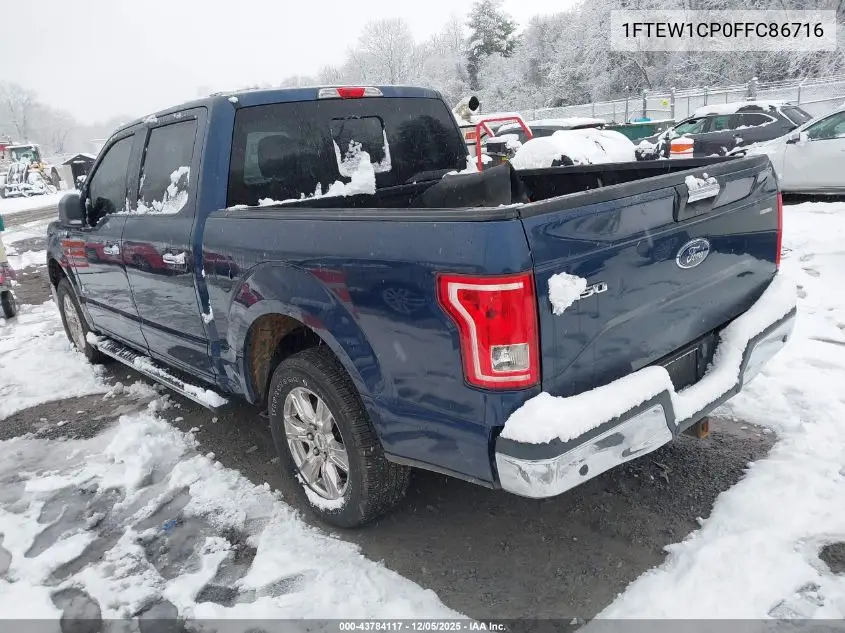 1FTEW1CP0FFC86716 2015 Ford F-150 Xlt