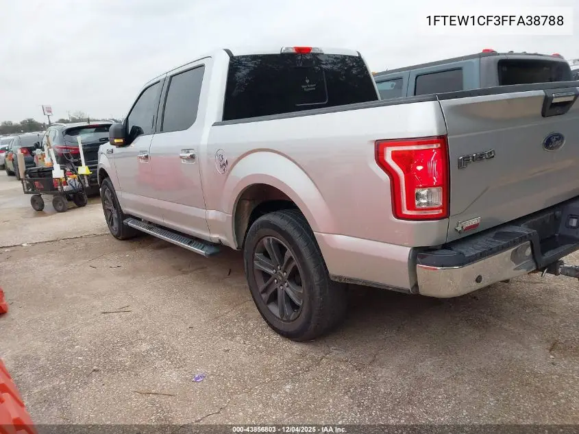 1FTEW1CF3FFA38788 2015 Ford F-150 Xlt