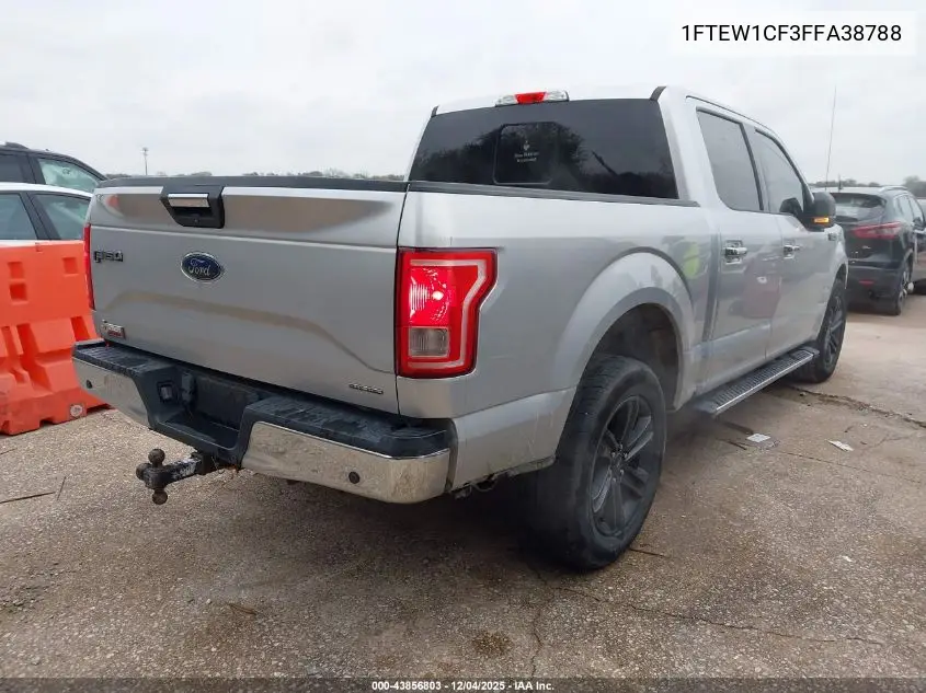 1FTEW1CF3FFA38788 2015 Ford F-150 Xlt