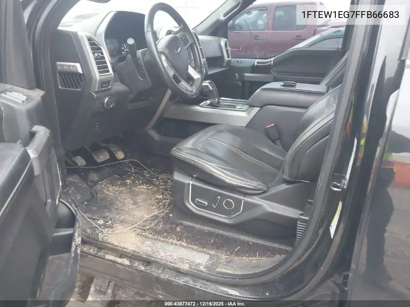 1FTEW1EG7FFB66683 2015 Ford F-150 Platinum