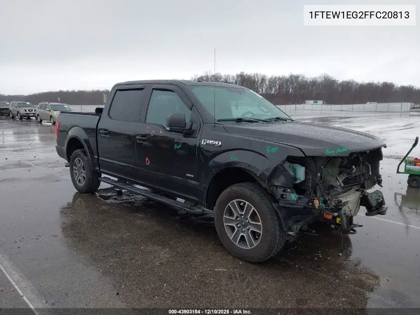 1FTEW1EG2FFC20813 2015 Ford F-150 Xlt