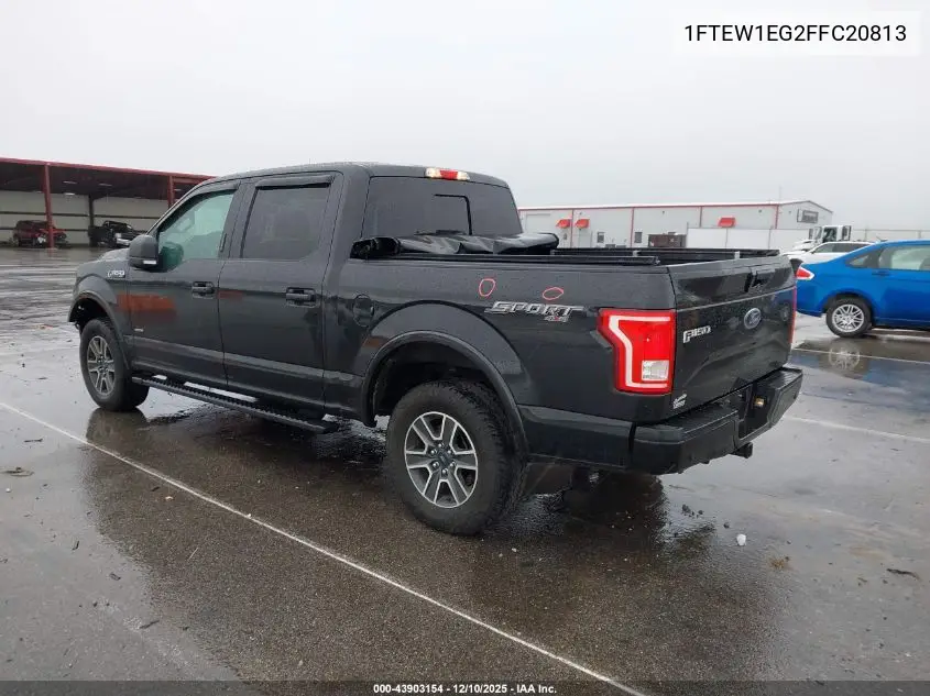 1FTEW1EG2FFC20813 2015 Ford F-150 Xlt
