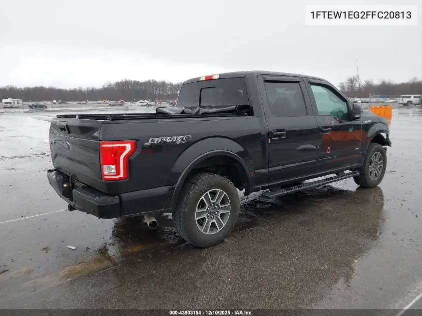 1FTEW1EG2FFC20813 2015 Ford F-150 Xlt