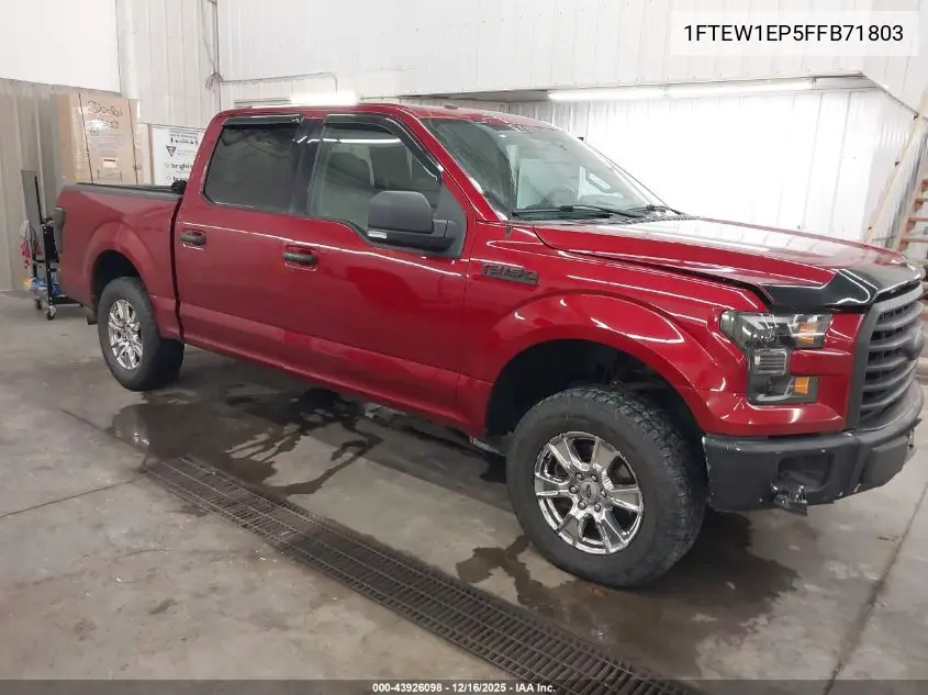 1FTEW1EP5FFB71803 2015 Ford F-150 Xlt