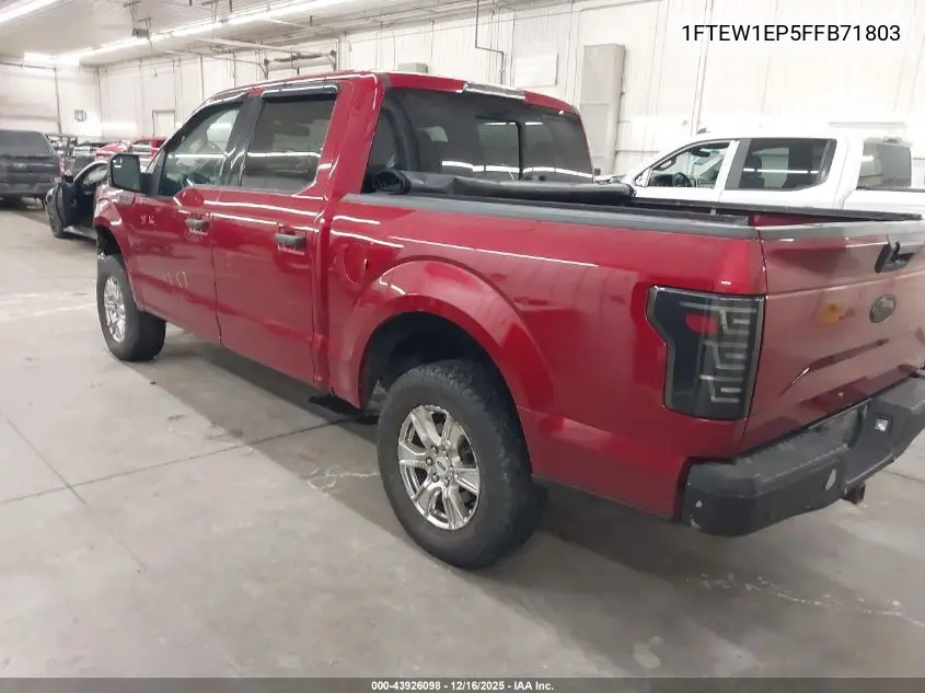1FTEW1EP5FFB71803 2015 Ford F-150 Xlt