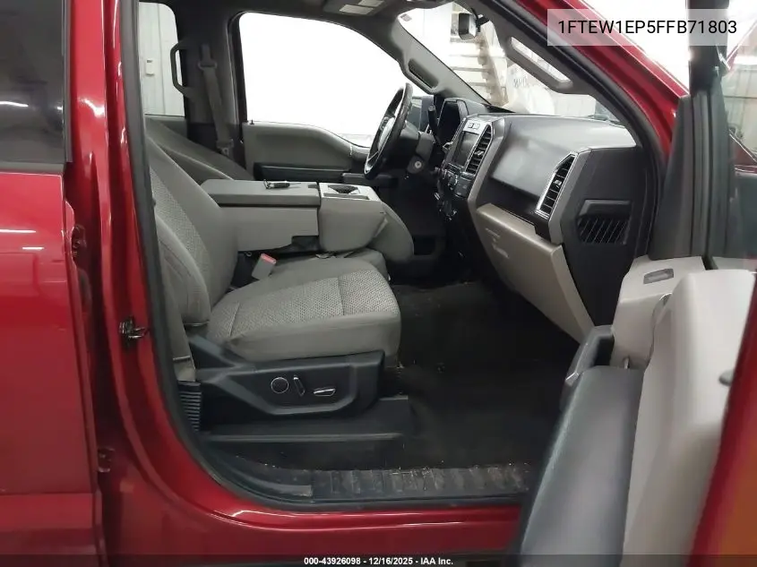 1FTEW1EP5FFB71803 2015 Ford F-150 Xlt