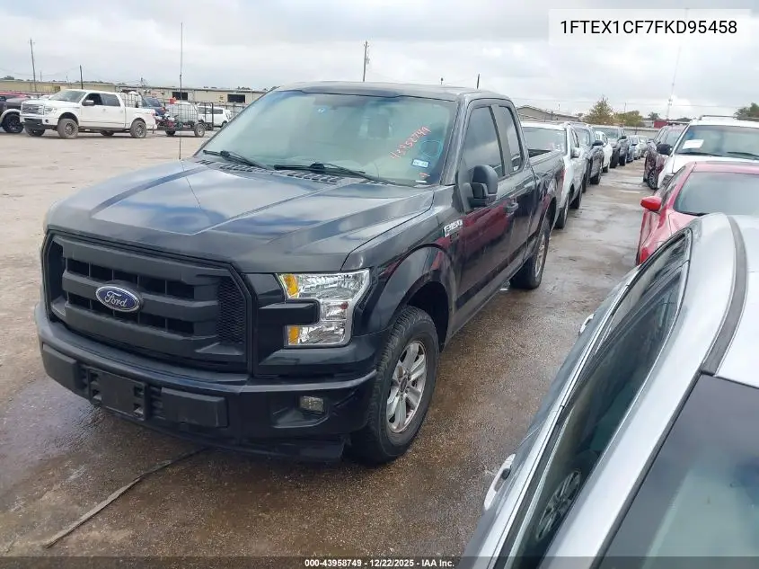 1FTEX1CF7FKD95458 2015 Ford F-150 Xl