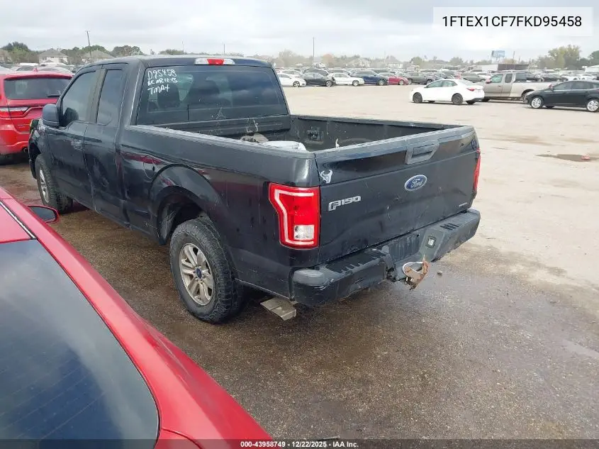 1FTEX1CF7FKD95458 2015 Ford F-150 Xl