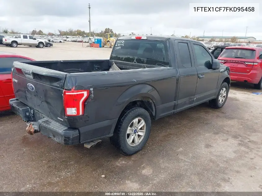 1FTEX1CF7FKD95458 2015 Ford F-150 Xl