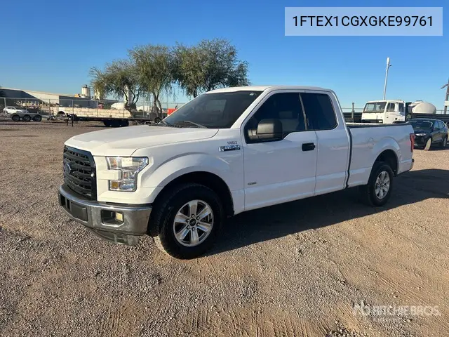 1FTEX1CGXGKE99761 2016 Ford F-150 2016 Ford F-150 Xlt 4X2 Extended Cab Pickup