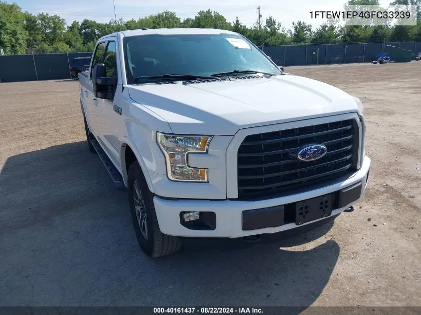 1FTEW1EP4GFC33239 2016 Ford F-150 Xlt