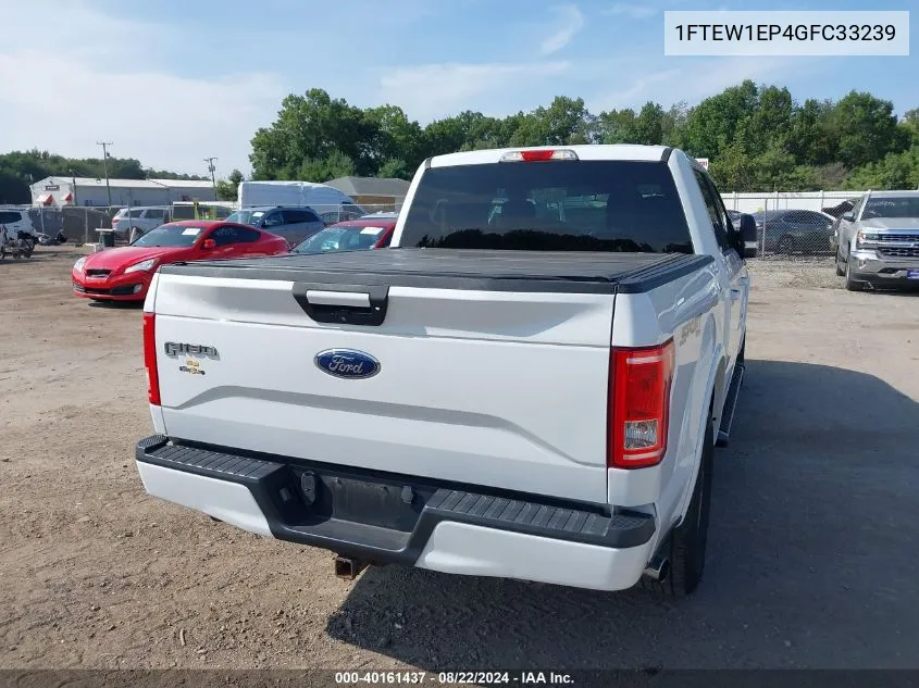 1FTEW1EP4GFC33239 2016 Ford F-150 Xlt