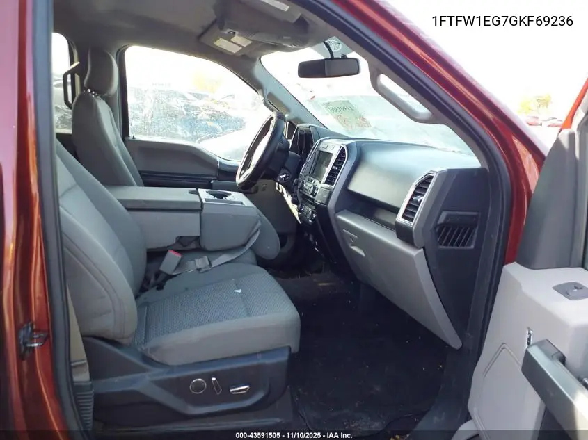 1FTFW1EG7GKF69236 2016 Ford F-150 Xlt