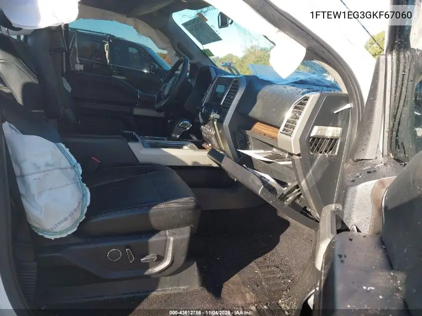 1FTEW1EG3GKF67060 2016 Ford F-150 Lariat