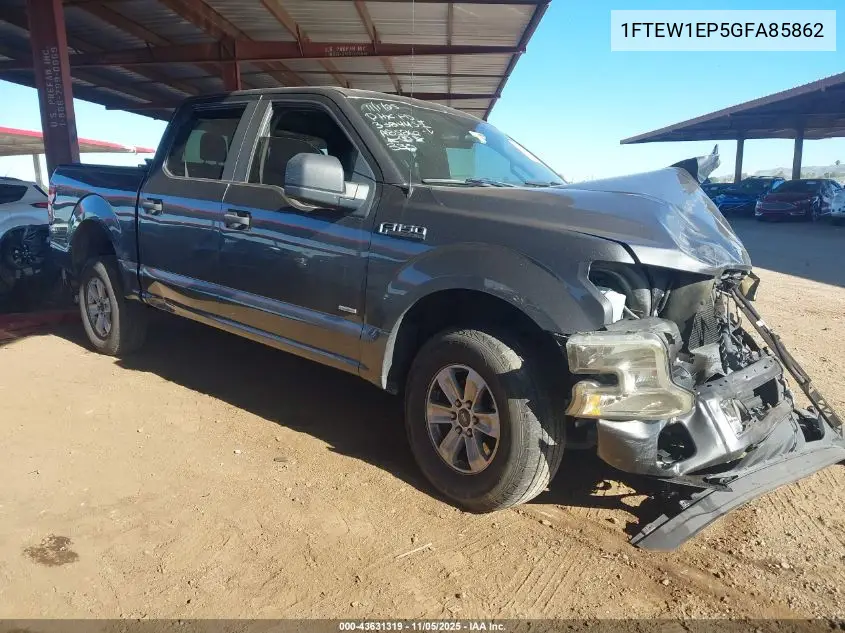 1FTEW1EP5GFA85862 2016 Ford F-150 Xl
