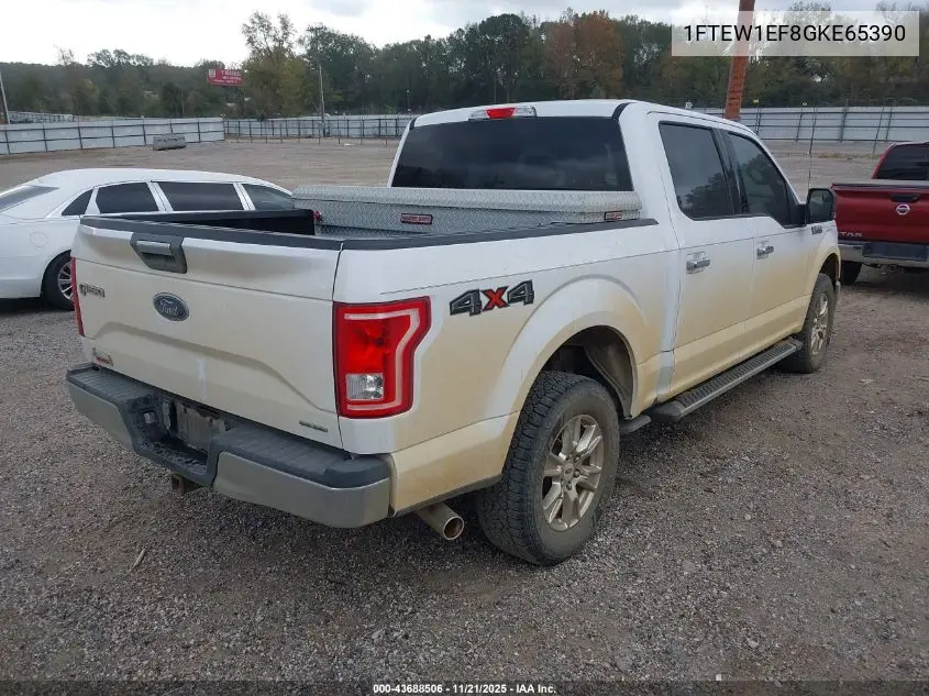 1FTEW1EF8GKE65390 2016 Ford F-150 Xlt