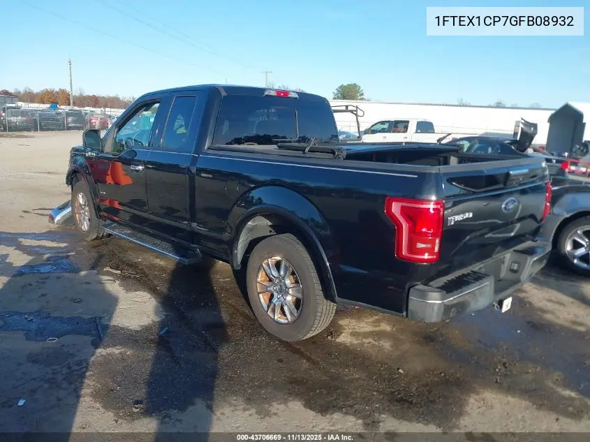 1FTEX1CP7GFB08932 2016 Ford F-150 Lariat