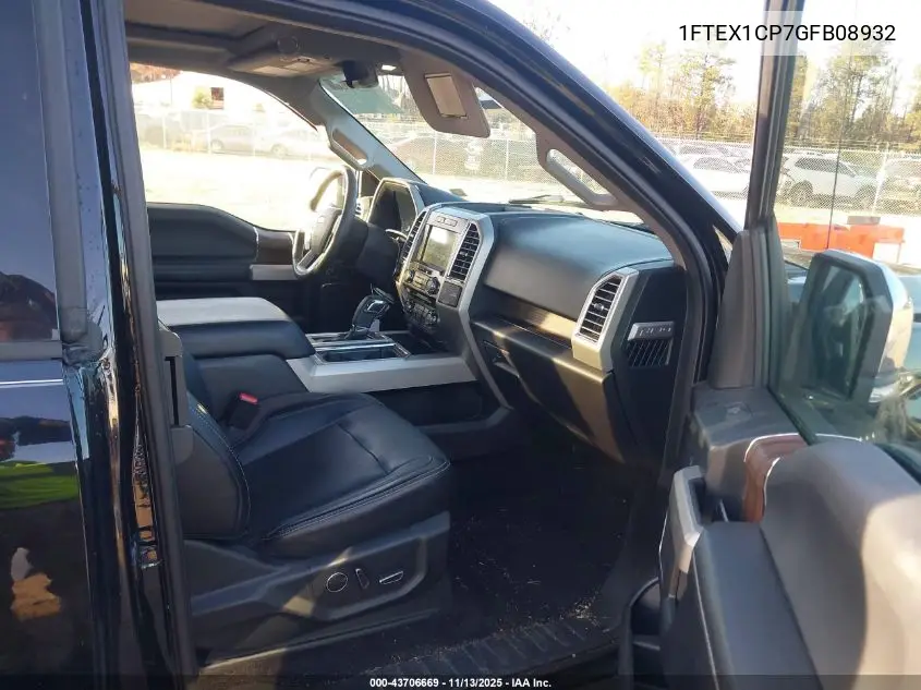 1FTEX1CP7GFB08932 2016 Ford F-150 Lariat
