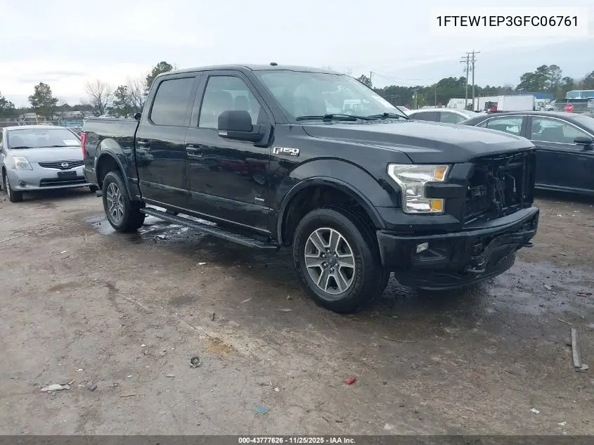 1FTEW1EP3GFC06761 2016 Ford F-150 Xlt